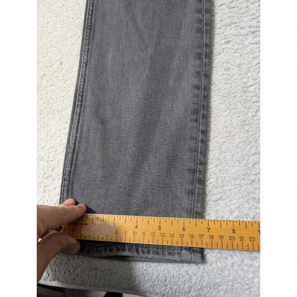 Banana Republic Jeans Mens 32/34 Gray/Black Legacy‎ Slim Fit Stretch